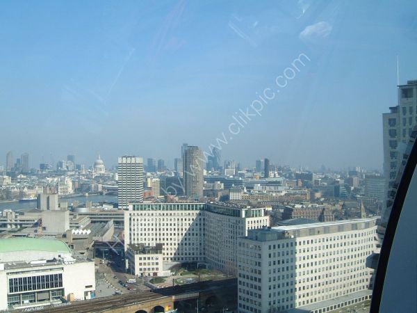 View of the City from London Eye, London
